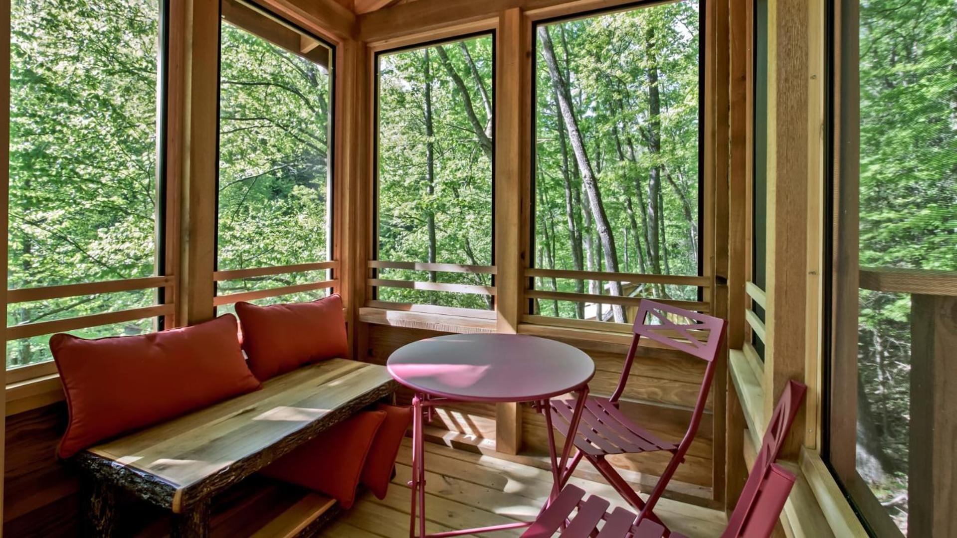 ガトリンバーグ The Dogwood In Treehouse Grove At Norton Creekヴィラ エクステリア 写真